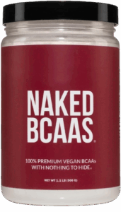 NAKED BCAAs Amino Acids Powder, Only 1 Ingredient, Pure 2:1:1 Formula 500g