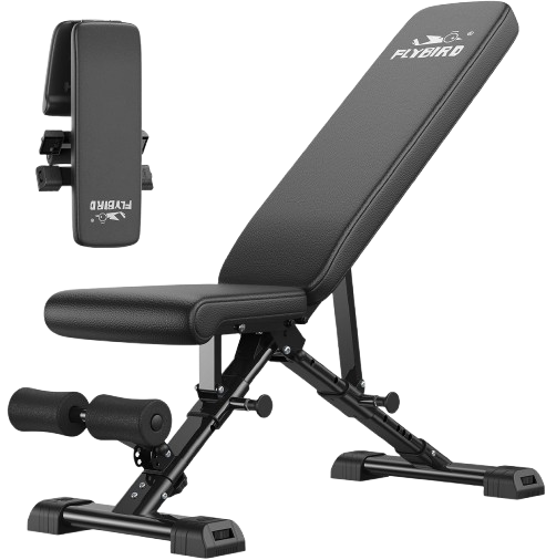 Extended Backrest for Bench Press Strength Training Exercise