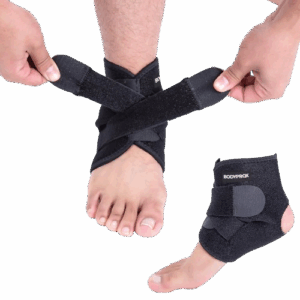 Bodyprox Ankle Support Brace, Breathable Neoprene Sleeve